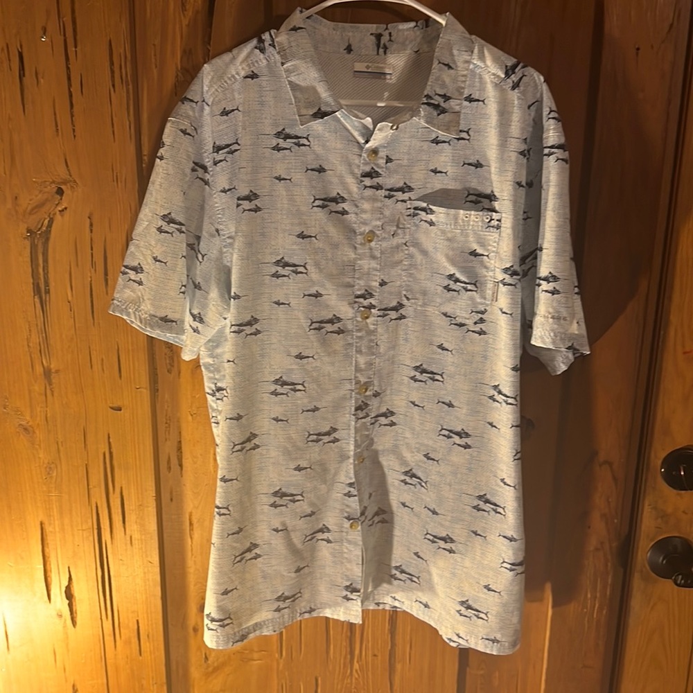PFG Columbia xl button up shortly sleeve